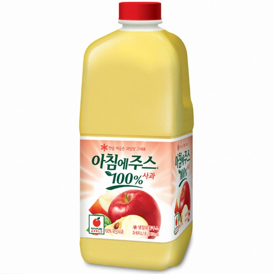 서울우유 아침에주스 사과 1.8L (1개)