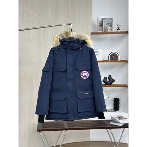 캐나다구스 미국 08 네이비 블루 남성용 다운 재킷 겨울 베스트셀러 197871170881