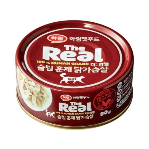 더리얼 캣 슬림 훈제 닭가슴살 90g (10개)_이미지