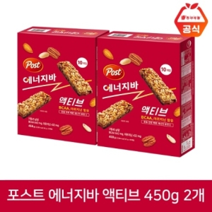 동서식품 포스트 에너지바 액티브 450g (2개)_이미지
