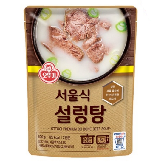 오뚜기 서울식 설렁탕 500g (10개)