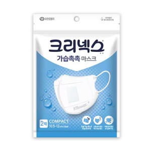 유한킴벌리 크리넥스 가습촉촉 마스크 컴팩트 (4매)_이미지