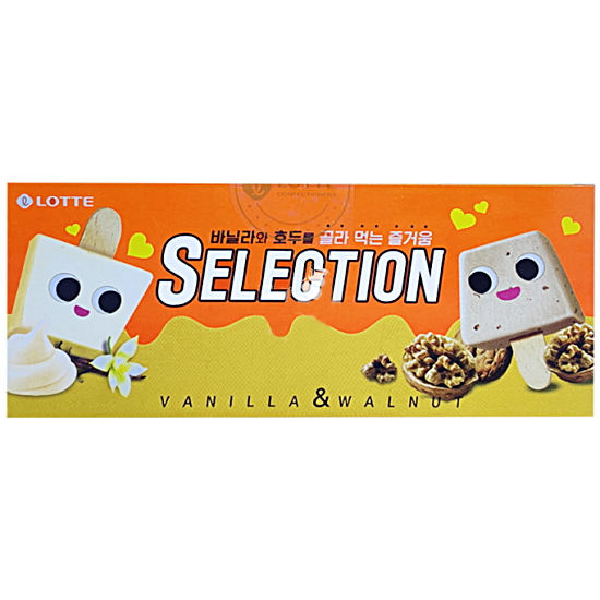 롯데웰푸드 셀렉션 바닐라호두 1L (1개)