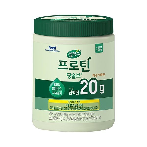 매일유업 셀렉스 프로틴 당솔브 미숫가루맛 266g (1개)_이미지