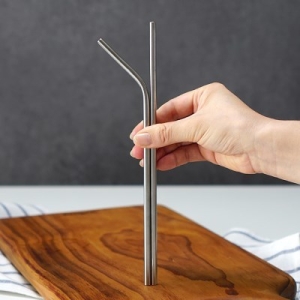 ST 스테인리스 빨대 스텐(커브) [1개]