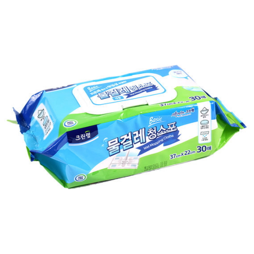 크린랲 베이직 물걸레 청소포 대형 30매 [1개]
