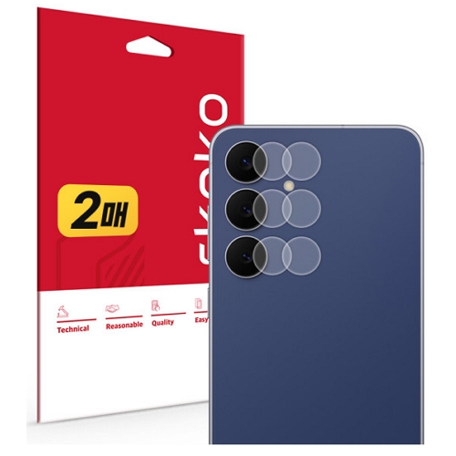 스코코  갤럭시S25 FE 후면 카메라 렌즈 보호필름 (렌즈 2매)