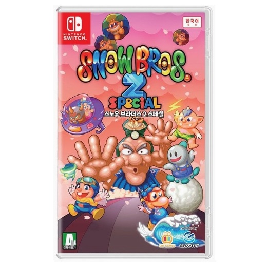 스노우 브라더스 2 스페셜 한글판 SWITCH, 패키지칩_이미지