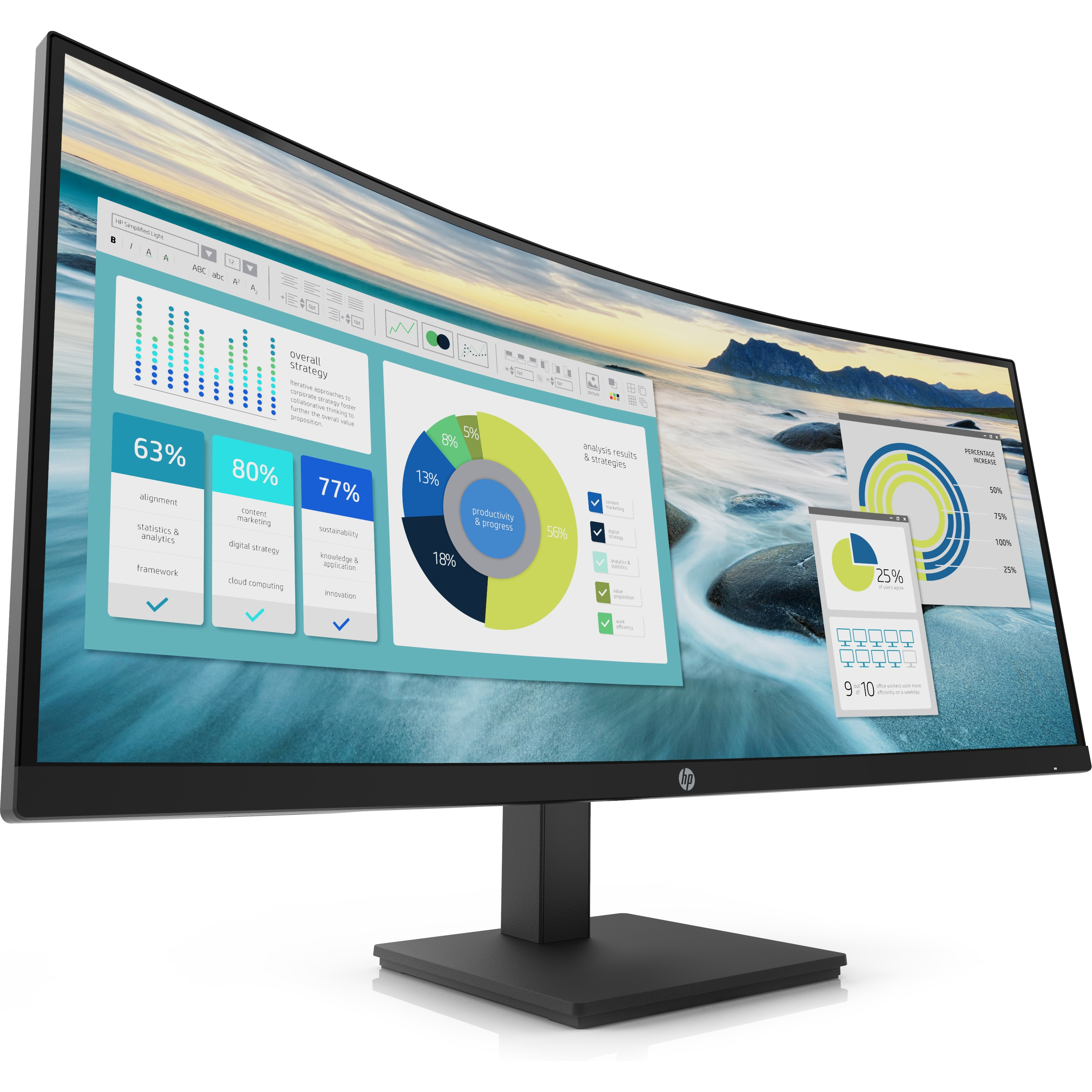 HP P34hc G4 (해외구매)_이미지