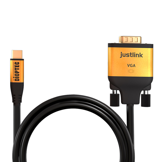����� justlink Type C to VGA ��ȯ ���̺�