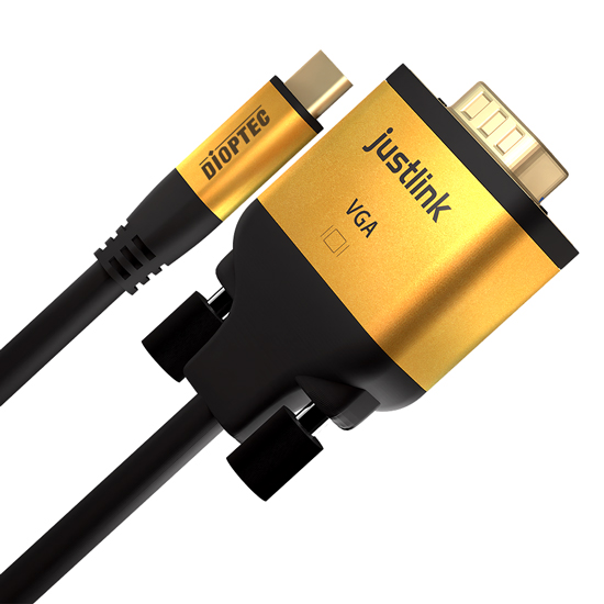 ����� justlink Type C to VGA ��ȯ ���̺�