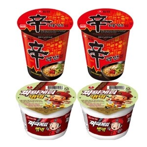 농심 <b>신라면</b>컵12개 + 짜파게티범벅12개