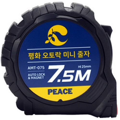 피스코리아 평화 오토락 미니줄자 AMT-075 (7.5m)_이미지