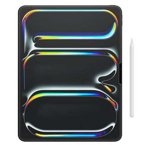 슈피겐 iPad Pro 13 M4 페이퍼터치 이지핏 종이질감 강화유리 보호필름 (액정 1매)_이미지