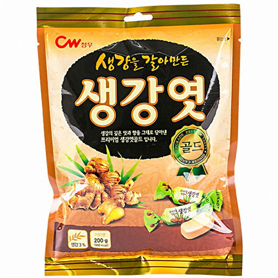 청우식품 생강엿 200g (1개)_이미지