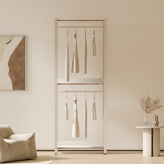 소프시스 루밍 드레스룸 2단 행거형 시스템 행거 800_이미지