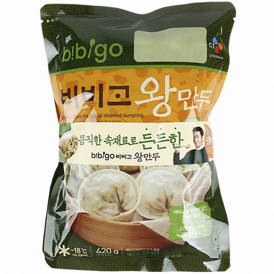 CJ제일제당 비비고 왕만두 420g (2개)