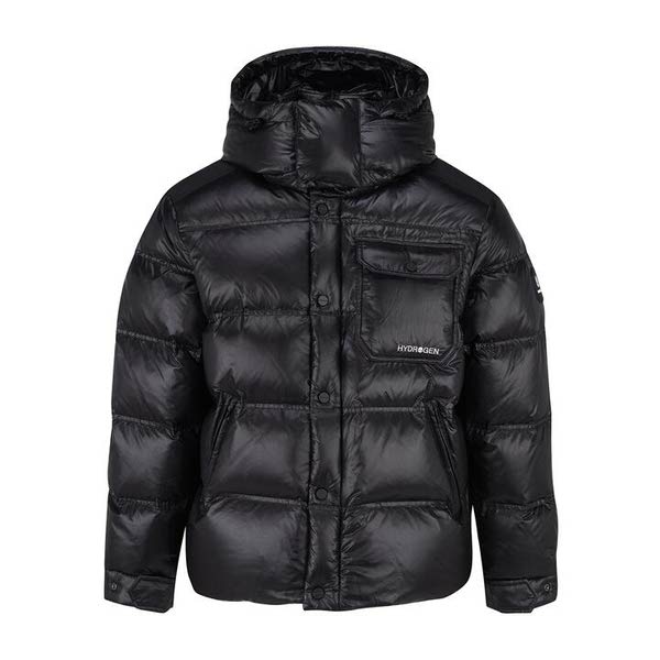 하이드로겐 유니 하이그로시 다운 자켓 H31D4JD323-BK