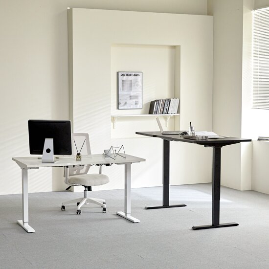 에이픽스게이밍 MD302D 듀얼모터 높이조절 모션 스탠딩 책상 (1600x750)_이미지