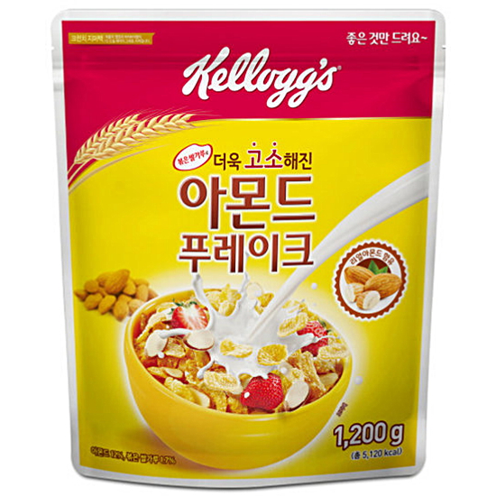 켈로그 아몬드 푸레이크 1.2kg (3개)