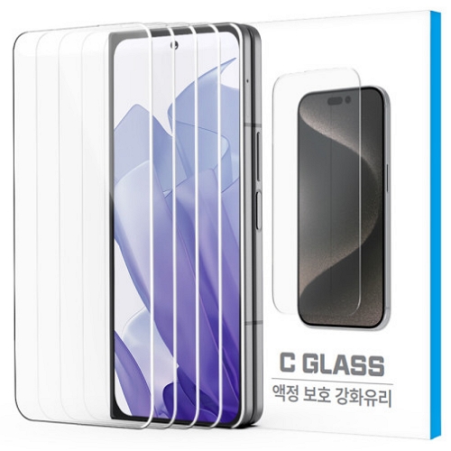 하이온 갤럭시Z 폴드6 퍼펙트핏 C글라스 강화유리 액정보호필름 (액정 5매)