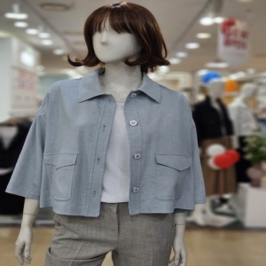 헤링본 린넨 캐주얼 자켓 AX05JK21M