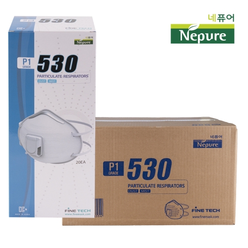 530 안면부 여과식 2급 방진 마스크 산업용 공업용 240개