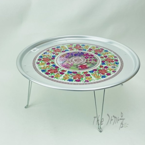 대원 잔꽃 무늬 양은 발상 (68cm)_이미지