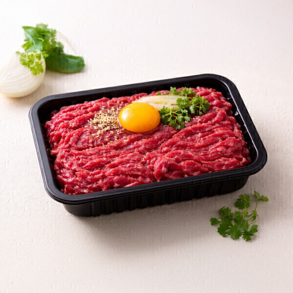 오늘은집에서 1++등급 한우 육회 200g이미지입니다. 누르면 해당 게시물로 새창이동합니다.