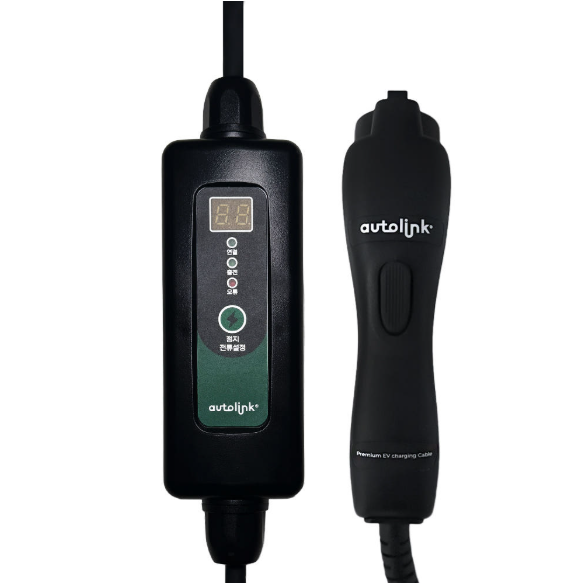 아우토링크  아크션 완속 3.3kW 이동형 전기차 충전기 JP-3500S (7m)