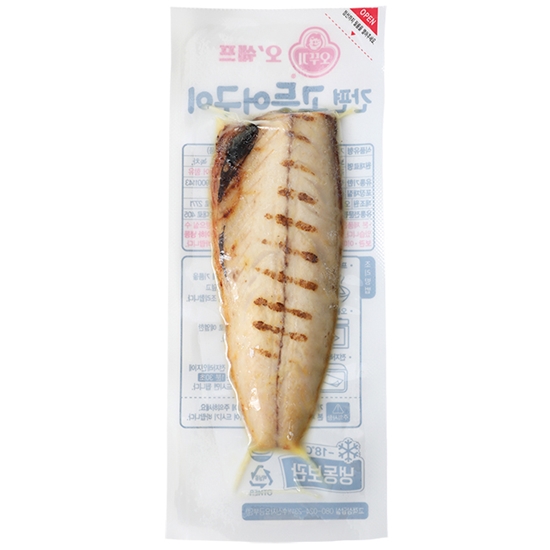 오뚜기 오쉐프 간편 고등어구이 60g (10개)