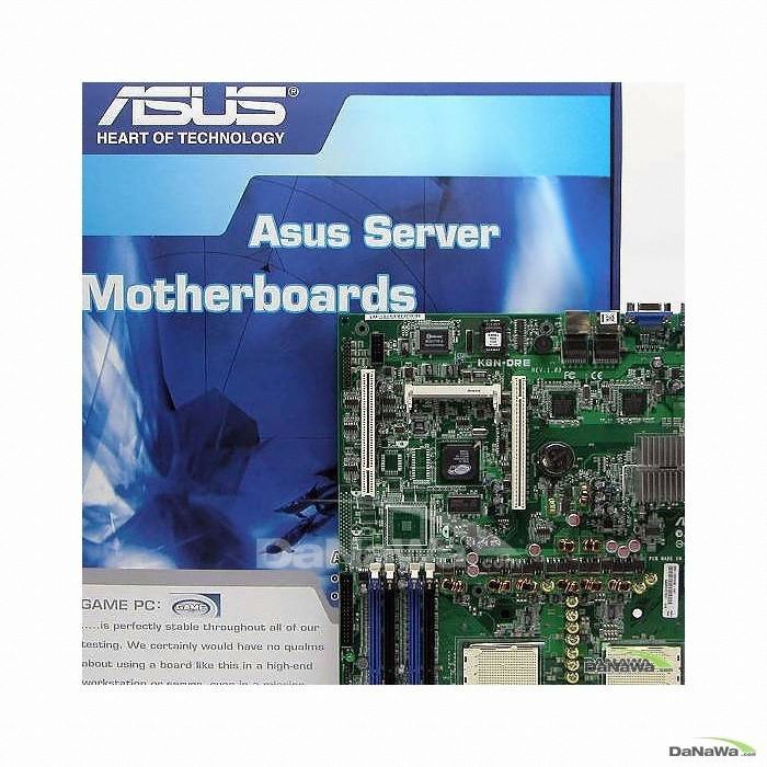 ASUS K8N-DRE + Opteron 240 2개 아이보라_이미지