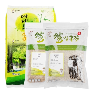  쌀집총각 대나무향미 백미 10kg + 현미 5kg + 쌀보리 5kg [1개] 상품이미지