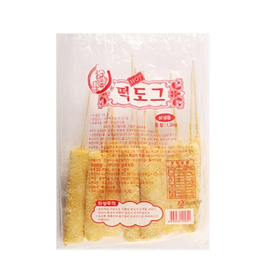 떡도그 10개입 1.2kg