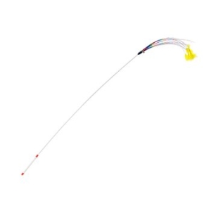 에이플러스 캣파우 레인보우 공작깃털 롱 낚시대 (1개)_이미지