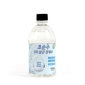 크로바 초순수 3차 살균 정제수 500ml (1개)_이미지