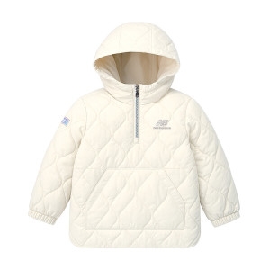NB 키즈 NBGC 아노락 덕 아동 주니어 패딩 점퍼 자켓 아이보리 베이지 NK9DD480