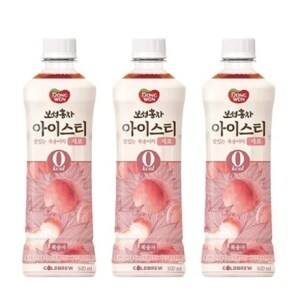 동원F&B 보성홍차 <b>아이스</b><b>티</b>제로 0Kcal <b>복숭아</b> 500ml 12펫