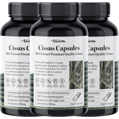  어스빌 프리미엄 50배 고동축 시서스 알약 120캡슐 [3개]