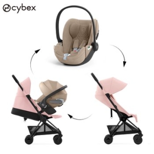 싸이벡스 코야 휴대용 유모차+트래블시스템 바구니카시트 (매트블랙)_이미지