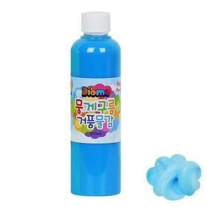 키즈맘아트 미술놀이 뭉게구름 거품물감 리필 250ml 낱색 형광파랑 S11528812