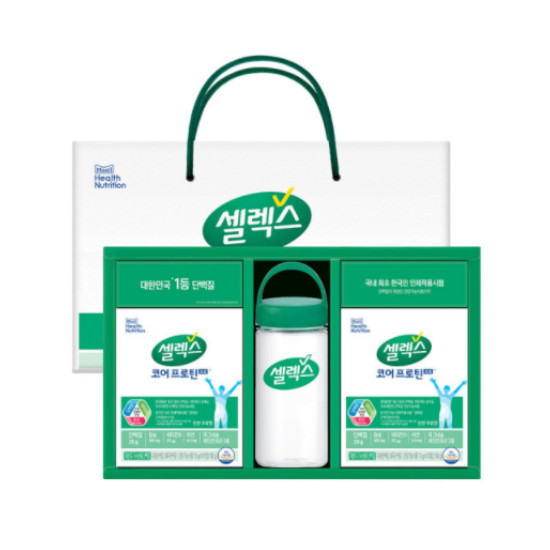 셀렉스 코어 프로틴 프로 10포 2개입 보틀 선물세트 (1개)