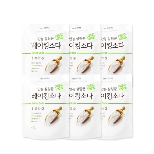  서연크린테크 태광 만능살림꾼 베이킹소다 500g [6개]