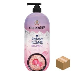 오가니스트 히말라야 핑크솔트 바디워시 로즈향 900ml (9개)_이미지