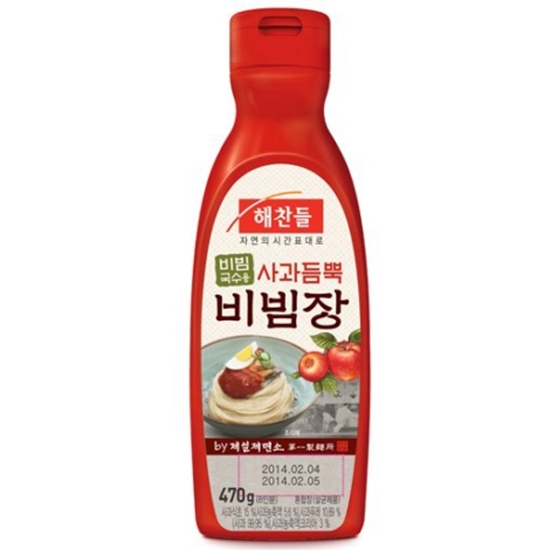 해찬들 사과듬뿍 비빔장 470g (2개)_이미지