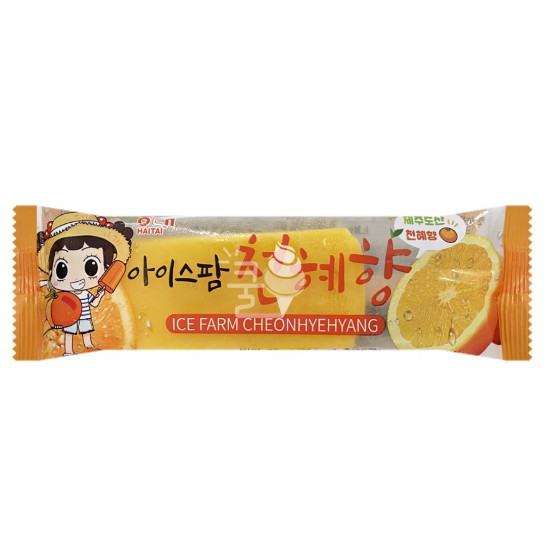 해태제과 아이스팜 천혜향 70ml (1개)
