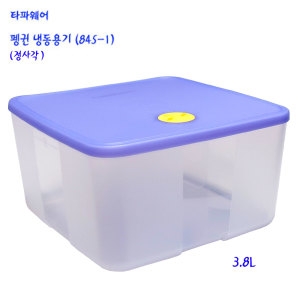 타파웨어 펭귄 냉동용기 정사각 3.8L_이미지
