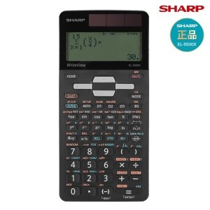 샤프 공학용계산기 EL-5500X 미분 적분 복소수_이미지