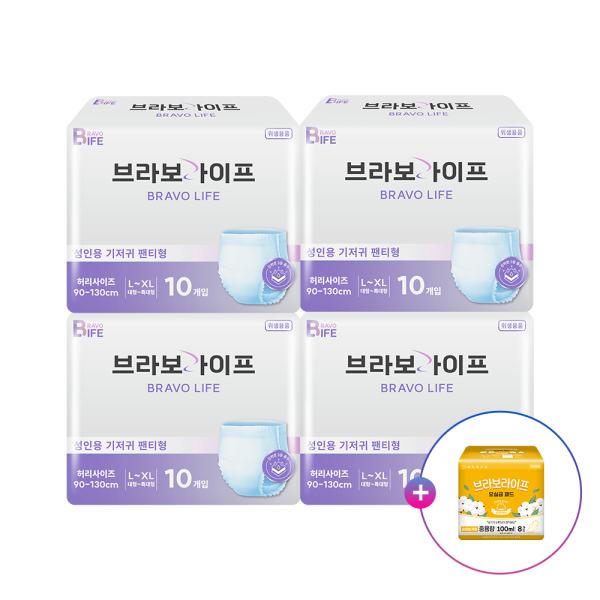 내츄럴코리아 브라보라이프 성인용 기저귀 팬티형 특대형 10개이미지입니다. 누르면 해당 게시물로 새창이동합니다.