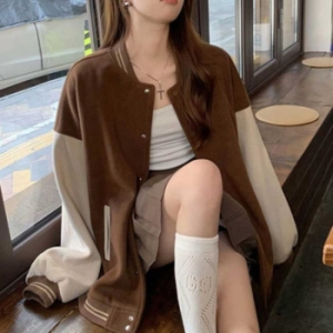  오노마 ONM 기모안감 야구점퍼 겨울 아우터 루즈핏 20대 캐주얼룩 19305195
